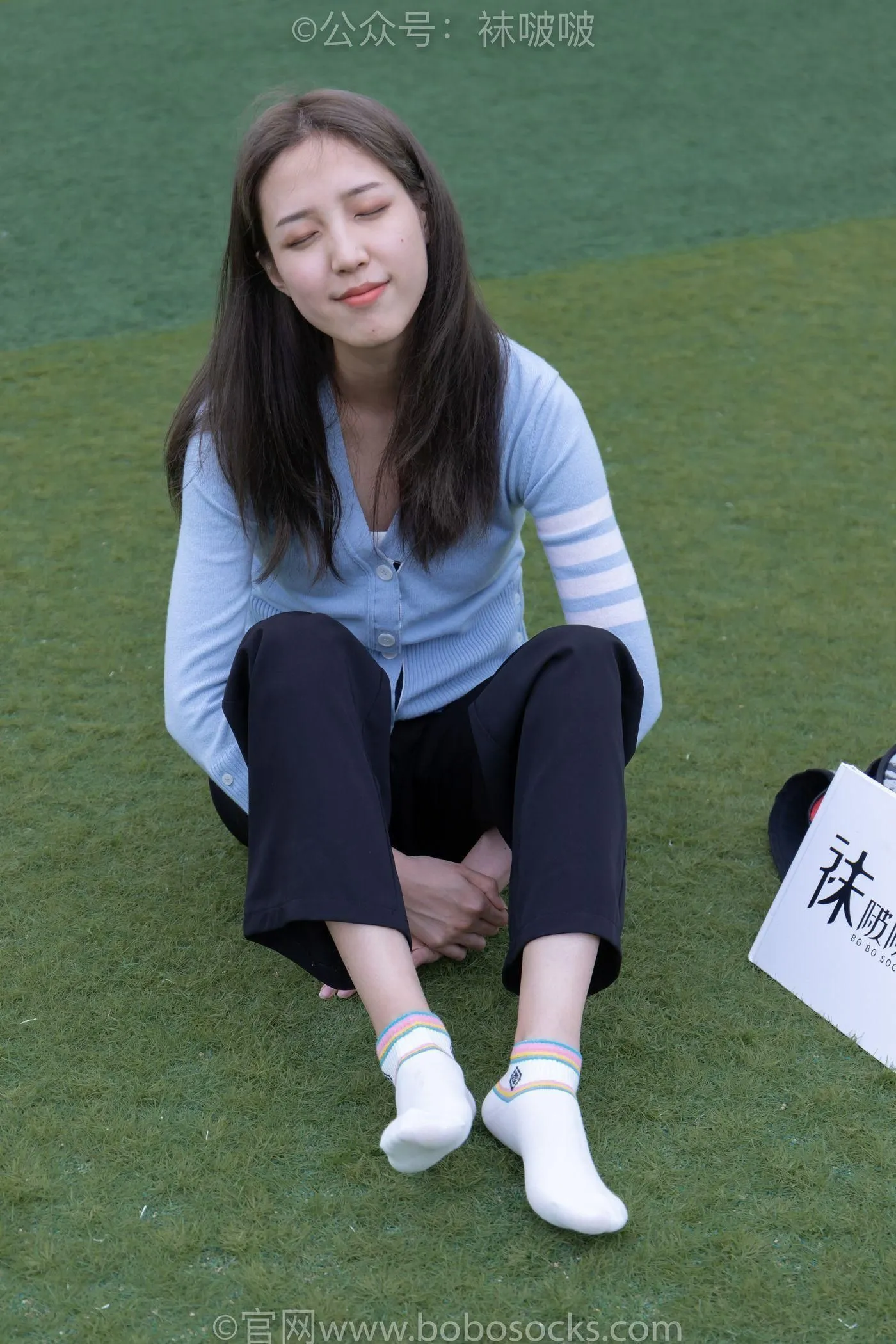 [BoBoSocks袜啵啵]NO.021 泡芙-板鞋、白棉袜、裸足 [131P]插图7